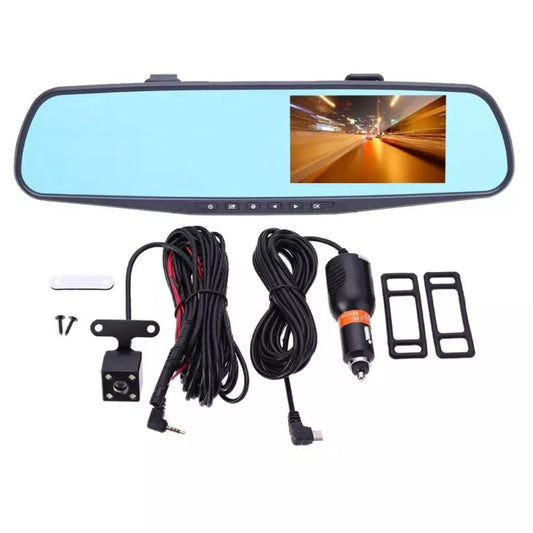 Espejo retrovisor con cámara🚗 - Prueba en caso de accidentes.